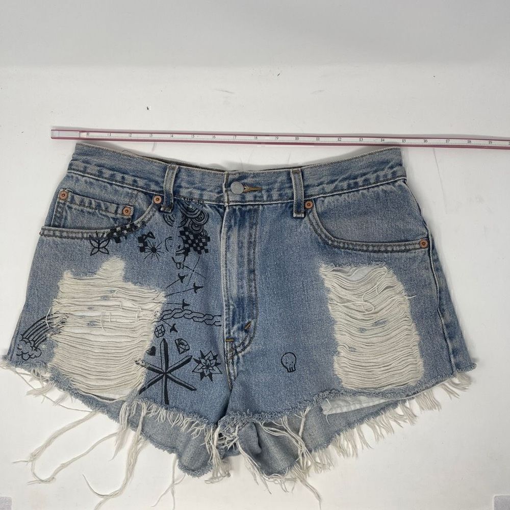 Furst of a Kind Levi’s 501 Graffiti Shorts Sz 30